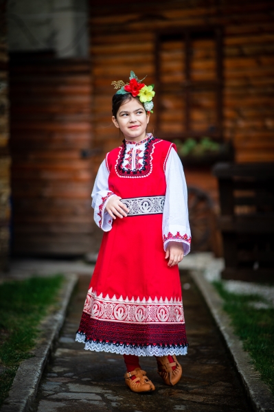 Детска Родопска носия