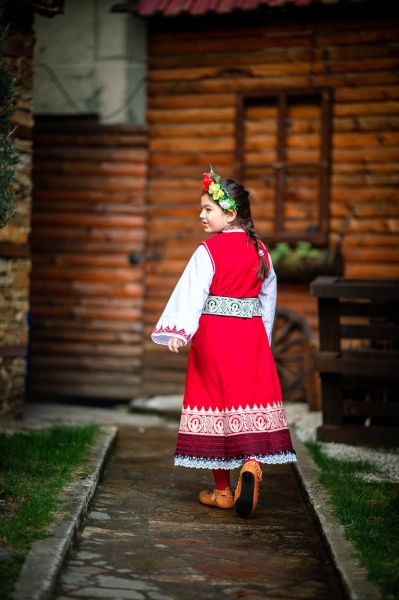Детска Родопска носия
