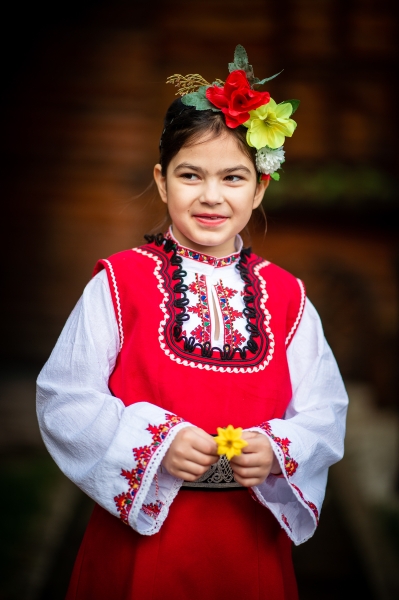 Детска Родопска носия