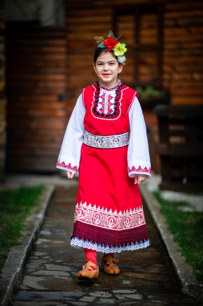 Детска Родопска носия
