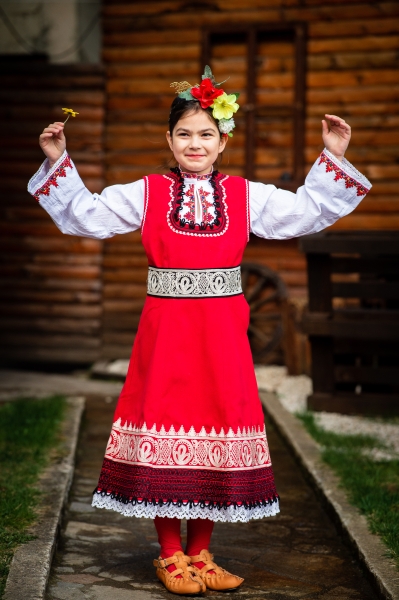 Детска Родопска носия
