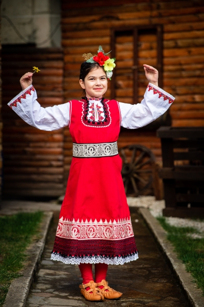 Детска Родопска носия