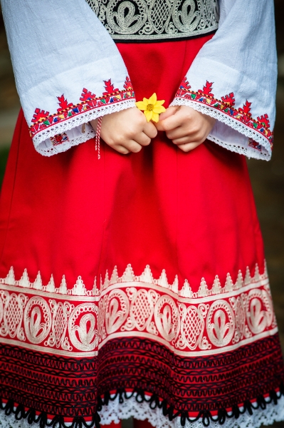 Детска Родопска носия