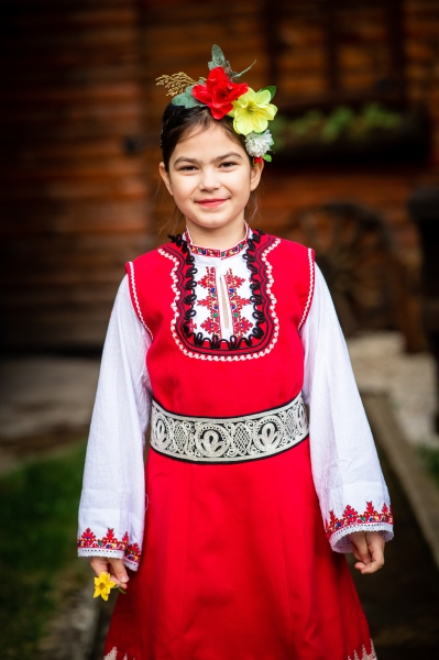 Детска Родопска носия