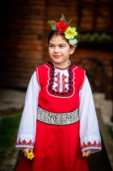 Детска Родопска носия