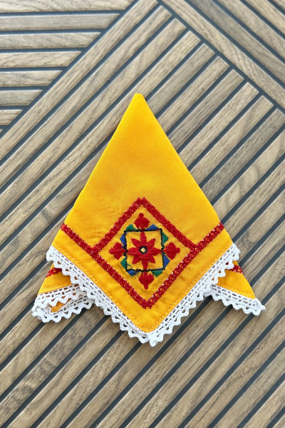 Traditional Bulgarian dance handkerchief