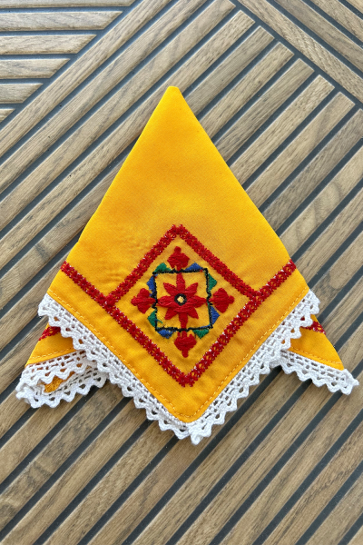 Traditional Bulgarian dance handkerchief