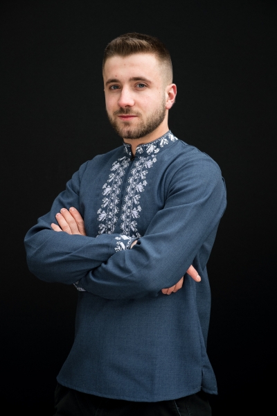 Ethno-inspired shirt with Rhodope elements