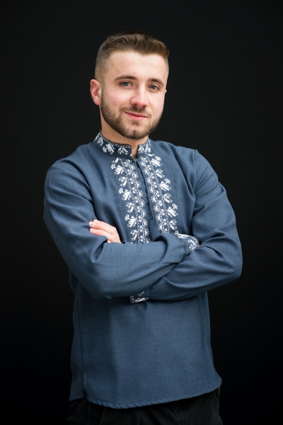 Ethno-inspired shirt with Rhodope elements