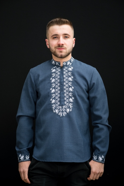 Ethno-inspired shirt with Rhodope elements