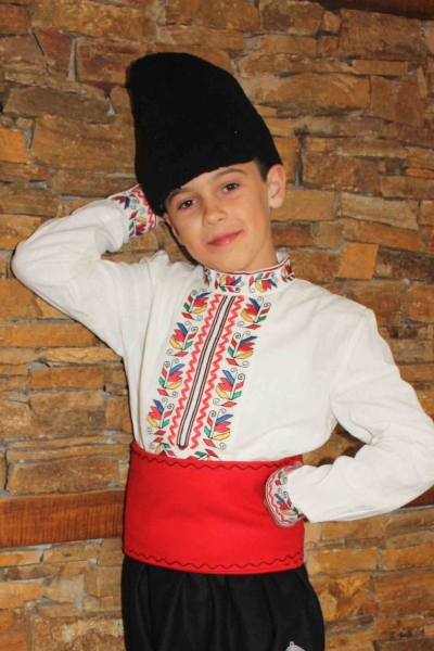 Юношеска  Тракийска риза за момче