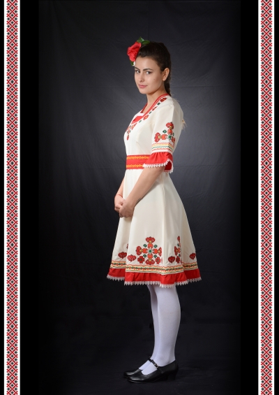Contemporary Bulgarian Women's Folk Costume
