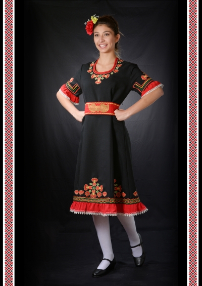 Contemporary Bulgarian Women's Folk Costume