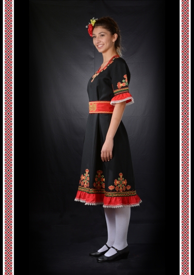 Contemporary Bulgarian Women's Folk Costume