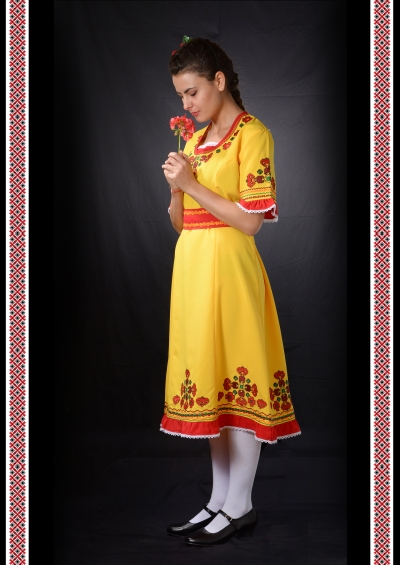 Contemporary Bulgarian Women's Folk Costume