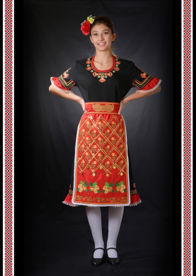 Contemporary Bulgarian Women's Folk Costume