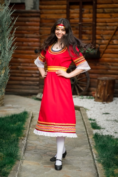 Contemporary Bulgarian Women's Folk Costume