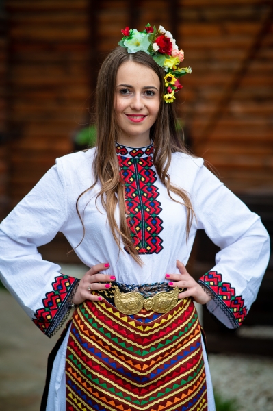 Странджанска риза с престилки