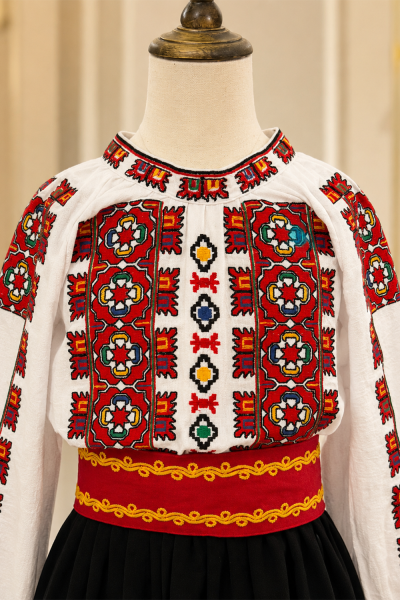 Children’s traditional folk costume from Northern Bulgaria